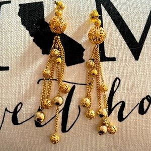 Earrings (Drop style) they are gorgeous and worn “Never. 😃”